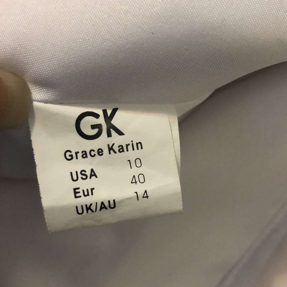Grace Karen short formal. Size 10 with corset back. - Picture 9 of 9